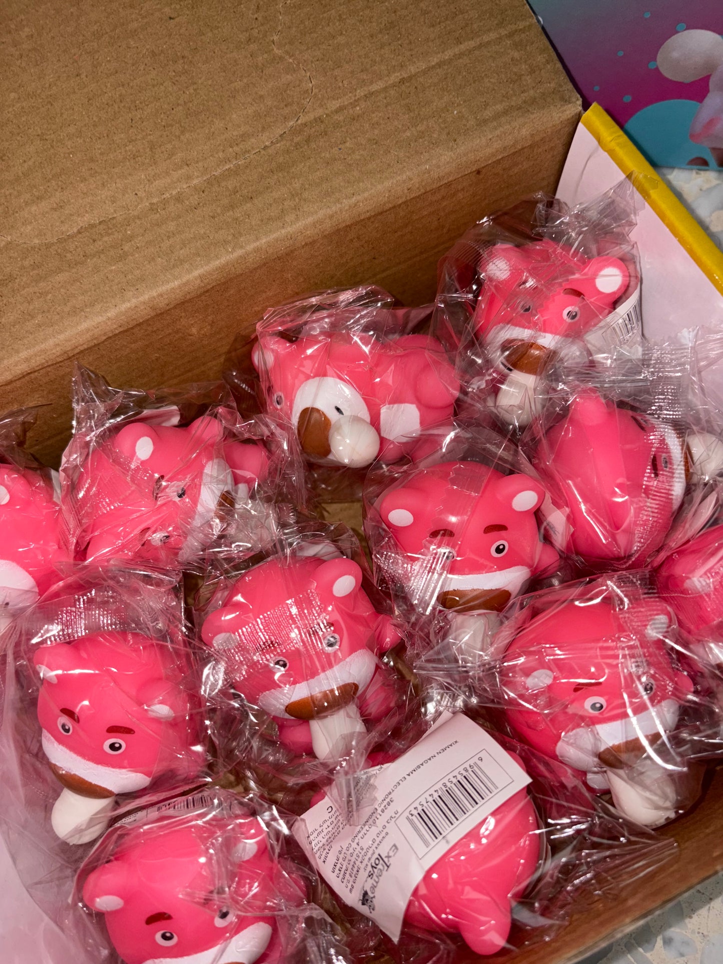 מפריח בועה דובי ורוד🧸