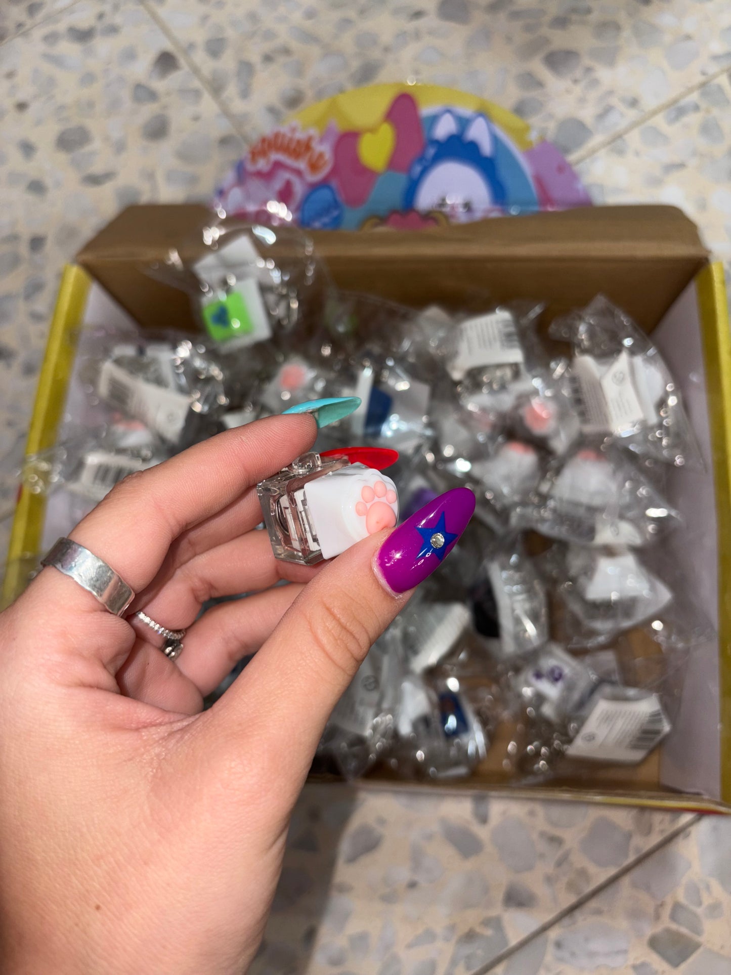 מחזיק מפתחות מקלדת חתול