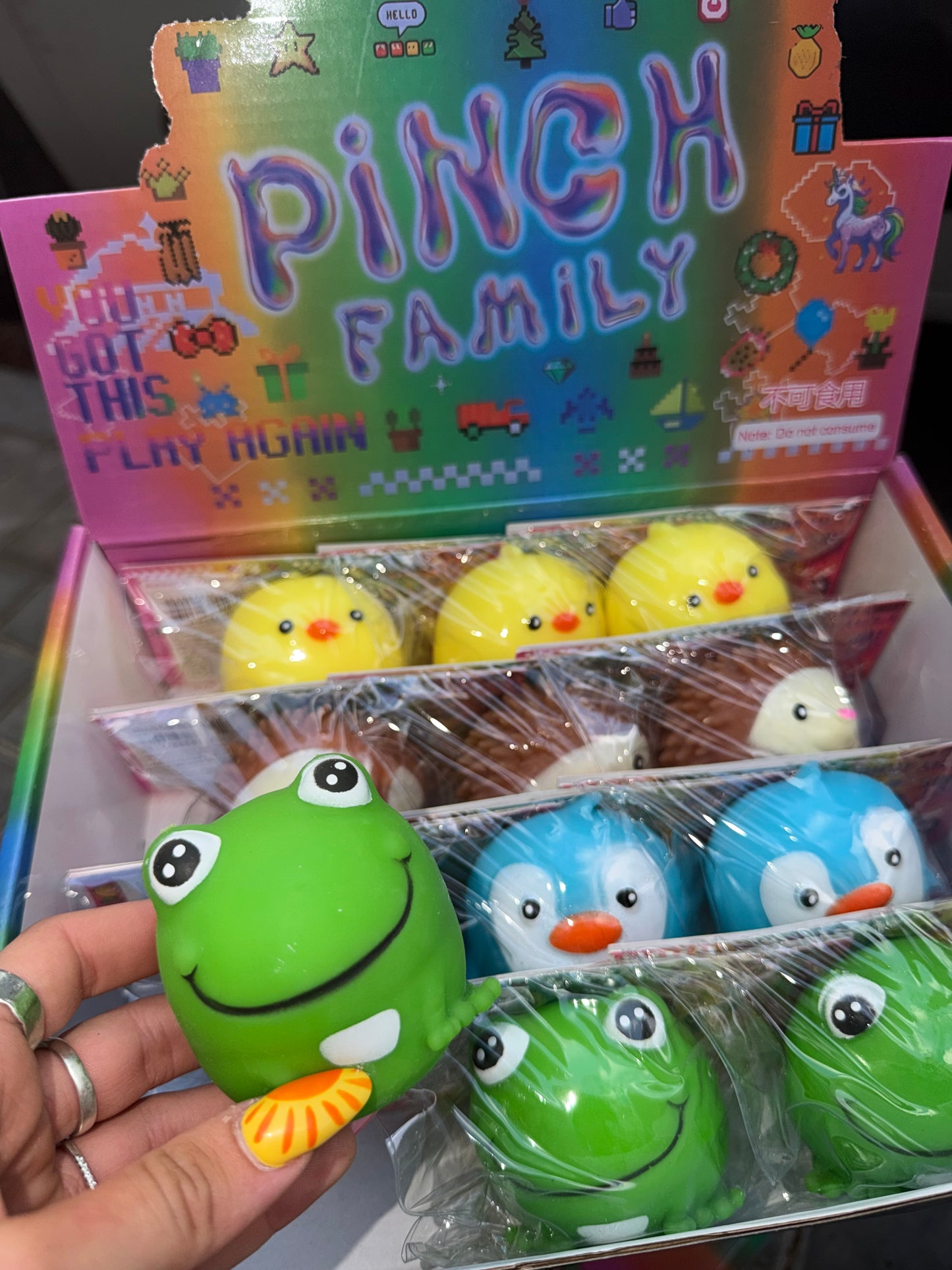 חיות נידו 🐸 🐧 🦔 🐤