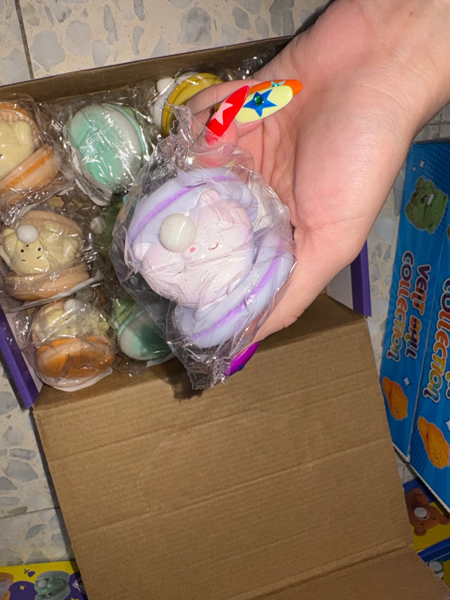 מפריח בועה מקרון